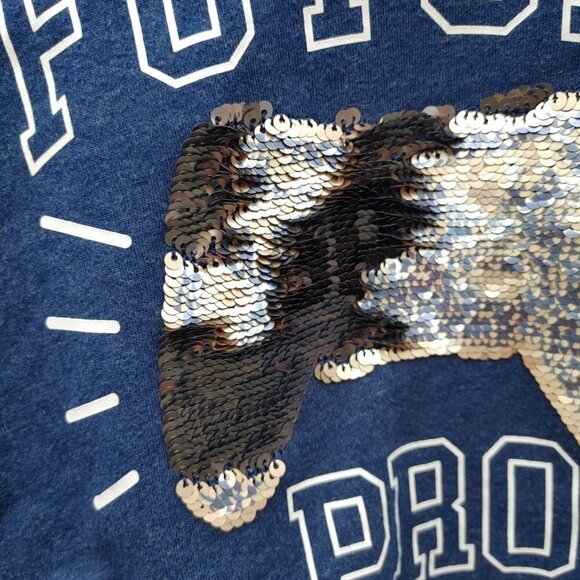 Osh Kosh FUTURE PRO Flip Sequin XBOX Controller Long Sleeve Shirt Boys Size 12 - Picture 4 of 7